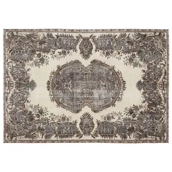 

Handmade Natural Vintage Turkish Area Rug 200x293 Cm-6'7''X9'7''