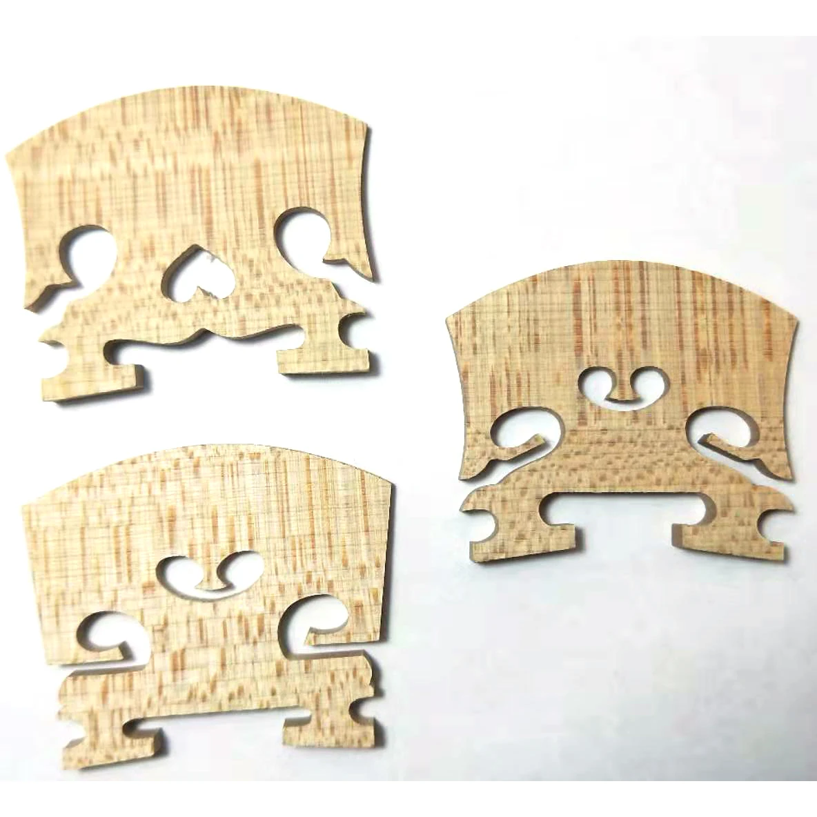 10 PC Aged European Maple 4/4 Violin Bridge