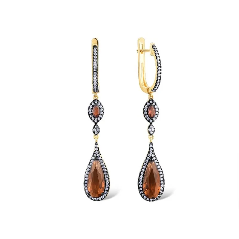 Серебряные серьги VALTERA проба 925