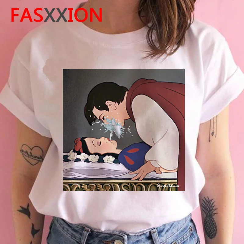 1352 vogue t shirt Princess streetwear funny female tshirt women kawaii cartoon clothes t-shirt Graphic aesthetic top tee - Цвет: 1352