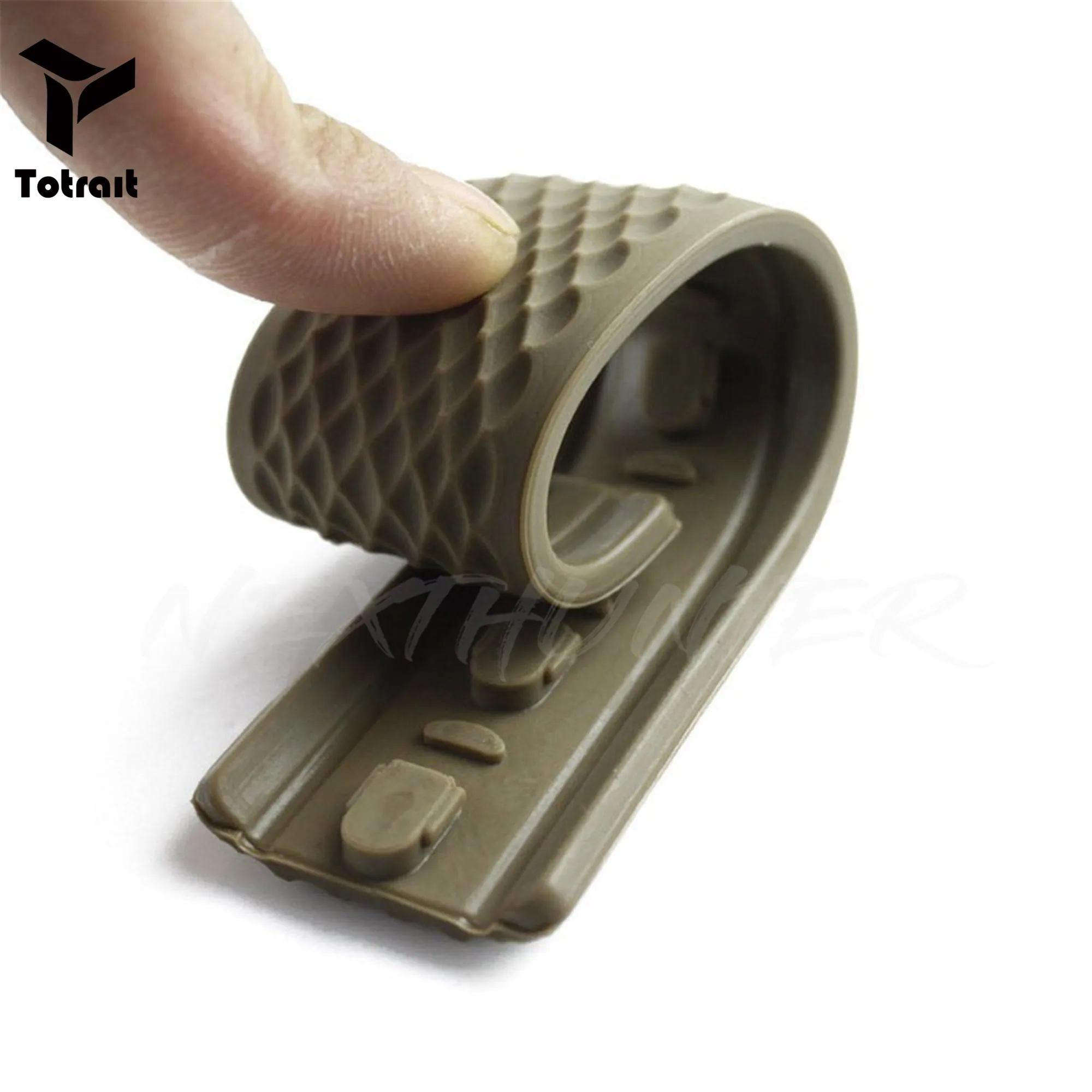 

"TOtrait KeyMod Handguard Rail Covers Soft Rubber Hand Guard Protector Cover Tactical Guad Rail Panels Hunting Accessories