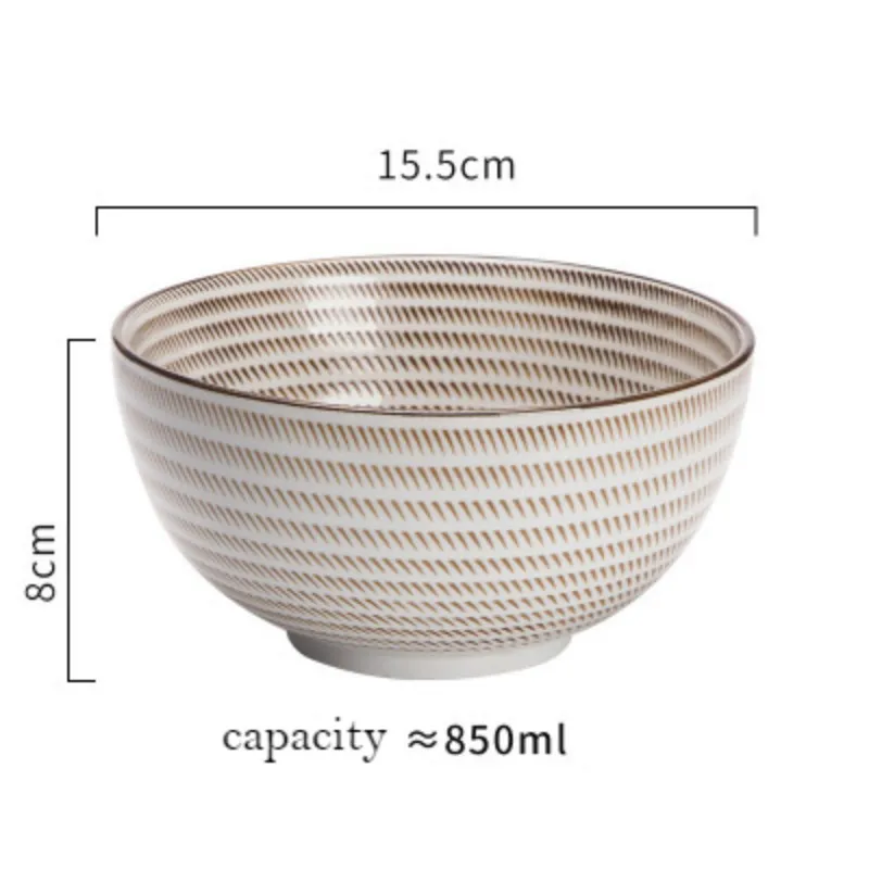 Керамическая чаша японская Классическая Посуда Кухонная суповая лапша фарфоровая чашка для риса большие пиалы для лапши рамен ложка и чайная чашка E - Color: C Noodle bowl