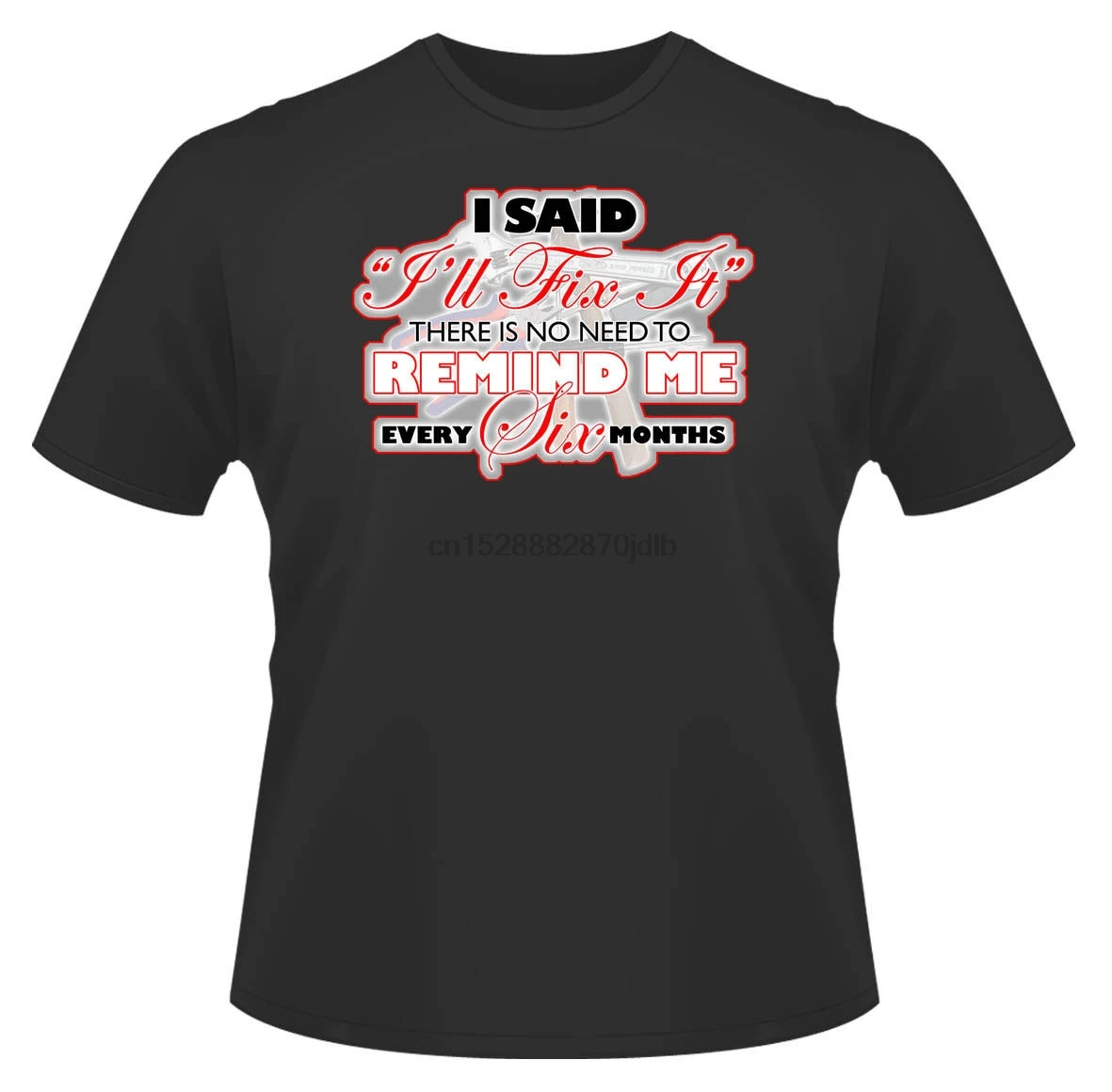 Mens Funny T-Shirt I Said Ill Fix It Ideal Gift or Birthday Present. Cartoon t shirt men Unisex New Fashion tshirt | Мужская одежда