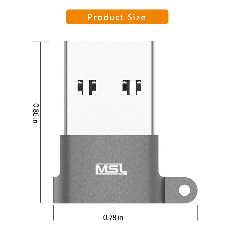 USB C мама к USB A папа OTG адаптер зарядное устройство преобразователи для устройств с интерфейсом USB A