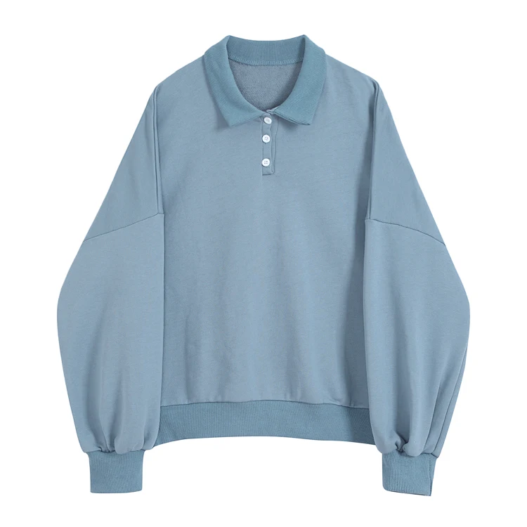 Sudadera tipo polo mujer Clearance