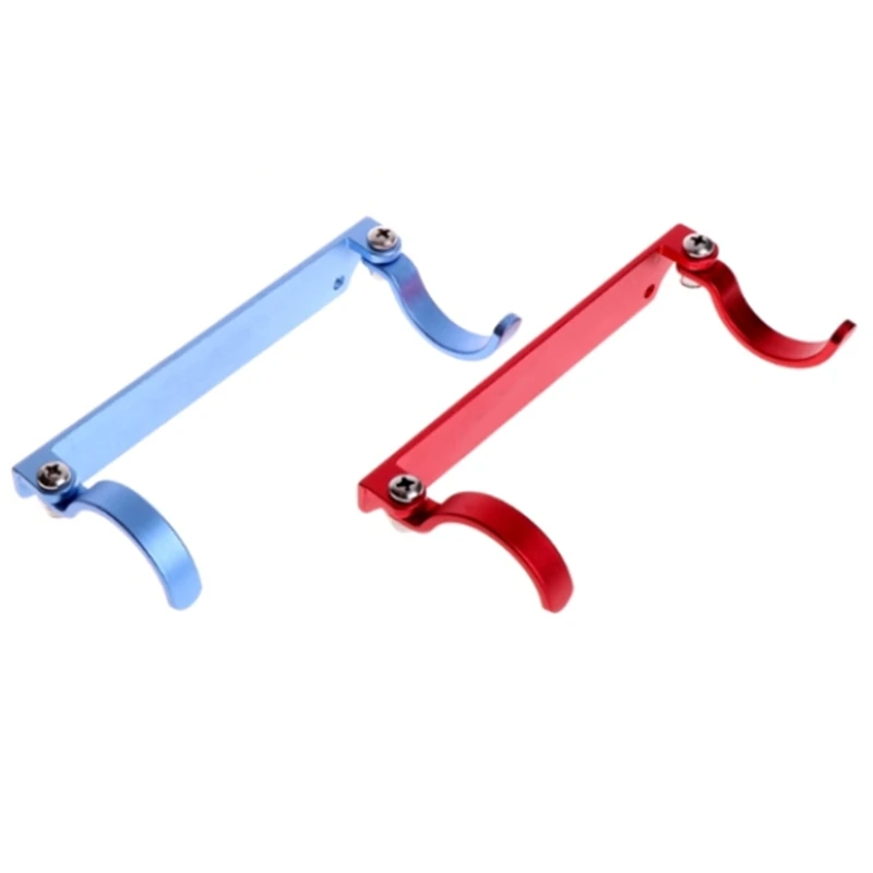 

180 Degree Rotation Aluminum Alloy Fishing Box Hanging Pole Rod Holder Tools