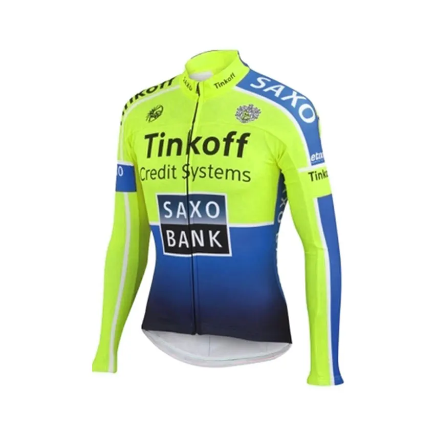 Tinkoff Pro велосипедная майка с длинными рукавами гоночная велоодежда MTB велосипедная Одежда для велоспорта - Цвет: 2