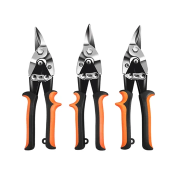

Left/right/straight Cutting Scissor Handle Chrome vanadium Steel Metal Plate Cutting Alloy Hand Tools Aviation Scissor