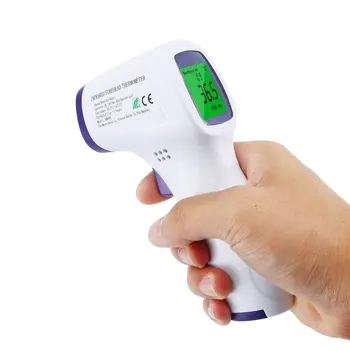 

Handheld Non-contact IR Infrared Thermometer Digital LCD Laser Pyrometer Surface Temperature Meter Imager C F -50~600C Backlight