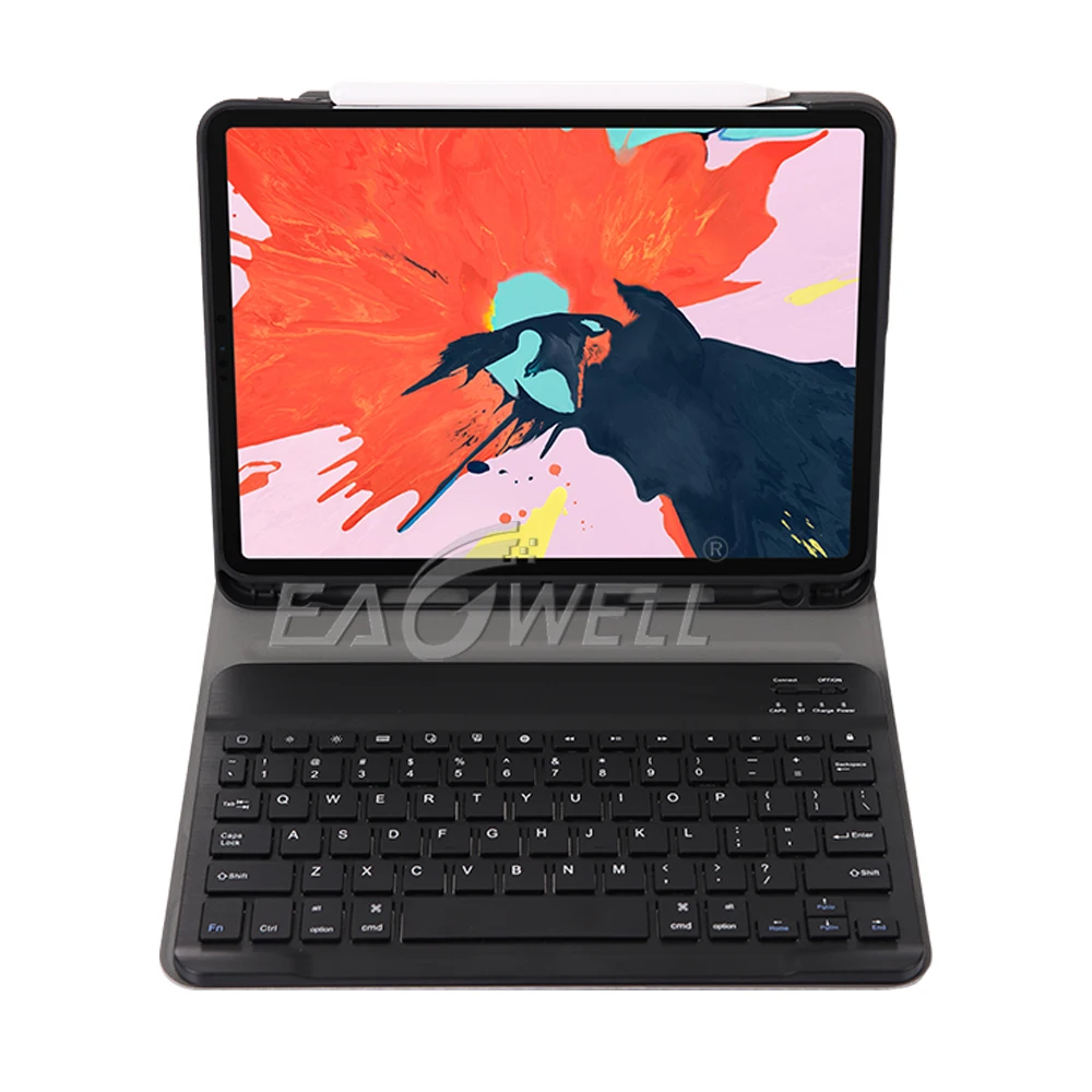 Беспроводная bluetooth-клавиатура для планшета, Чехол для iPad Pro 11, кожаный флип-чехол для iPad Pro 11 с держателем карандаша