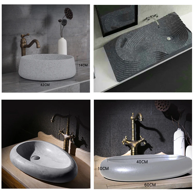 

Shimizu Concrete Bathroom Washbasin Cement Wash Basin B&B Inn Specialty Toiletries Sink