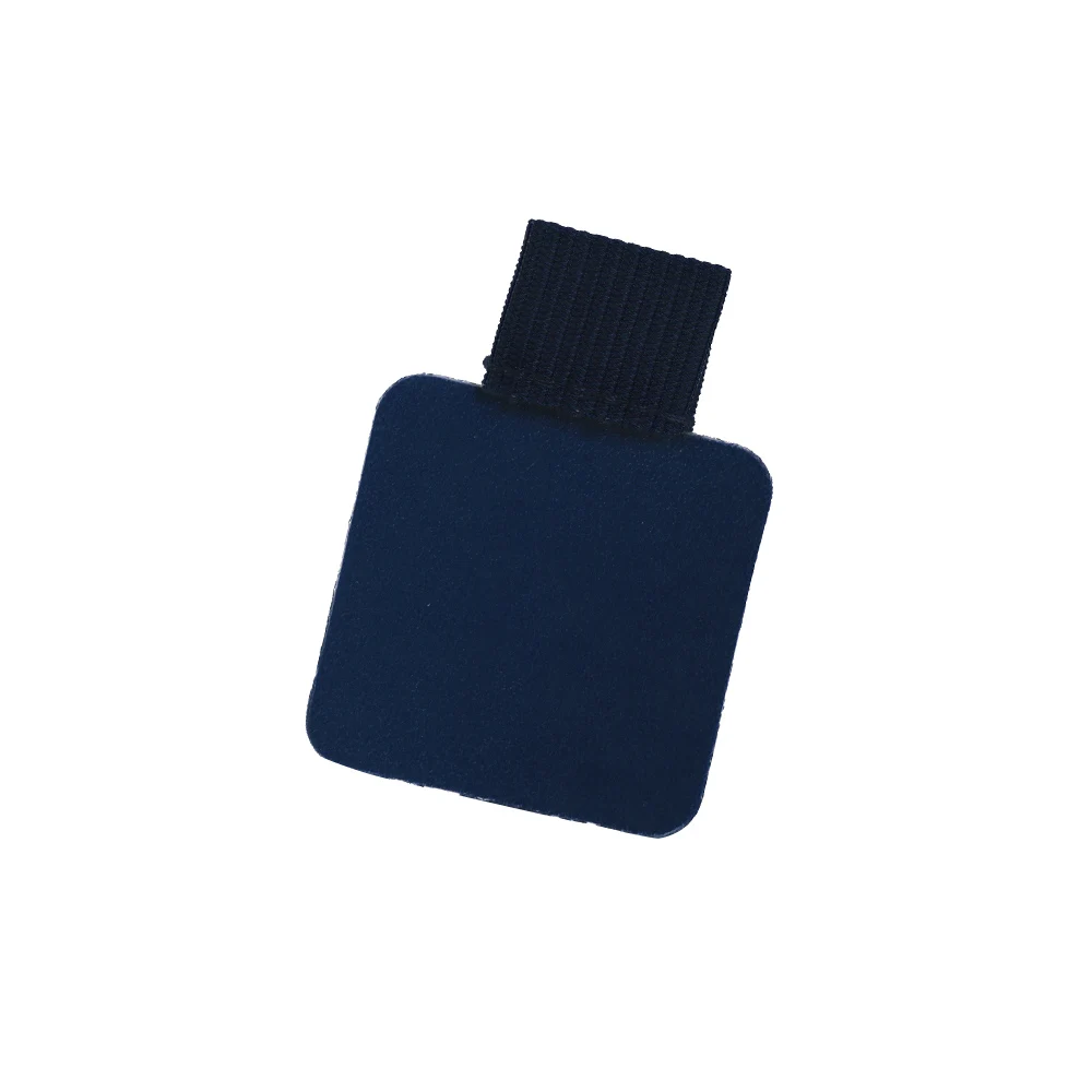 Blue 1 шт., 25 стилей, самоклеющиеся кожаные ручки, зажим, карандаш, эластичная петля для ноутбуков, журналов, клипбордов, держатель для ручек, эластичная петля - Цвет: Blue