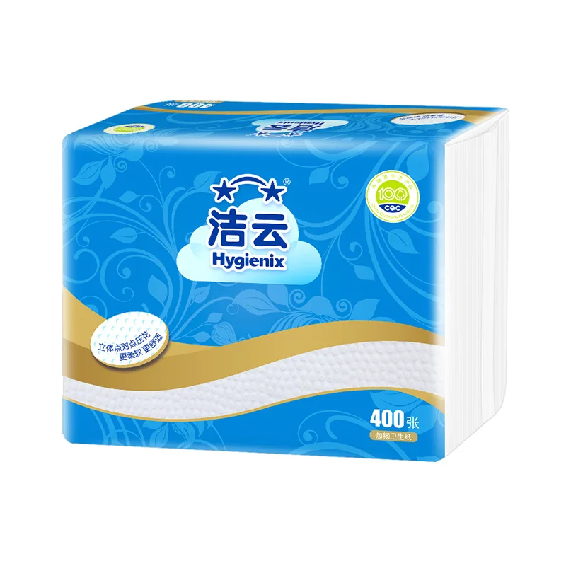 

5sets Toilet Paper White Color Face and Hand Cleaning Paper Roll Paper Pattern Paper Raw Wood Pulp Paper