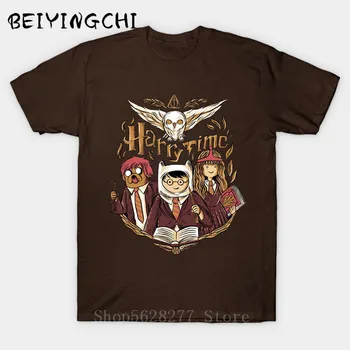 

3D Harry Time LOVE Tops THE END IS NEAR T-Shirts men Potter-Lover Short Sleeve Print Tee Shirt 100% Cotton Awesome Summer Tshirt
