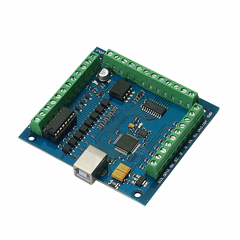 DIY мини-гравировальная плата управления CNC MACH3 USB 4 оси 100 кГц Гладкий Степпер управление движением ler card breakout
