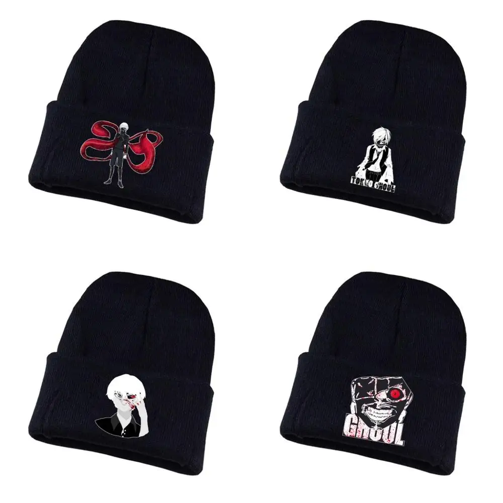 Игра одежда с надписью Tokyo Ghoul вязаная шапка головной убор для косплея в стиле