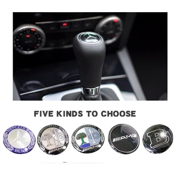 

Car gear stick sticker Modified car accessorie For Mercedes CLA CES CLS SLK A200 BABS GLK GLA CLK E200 A260 W210 W204 C180