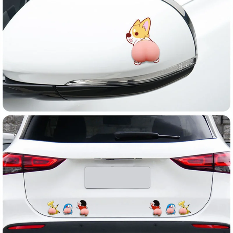 Car anti-collision strip side door anti-scratch car sticker rear-view mirror decoration rubber strip door protector stripSticker