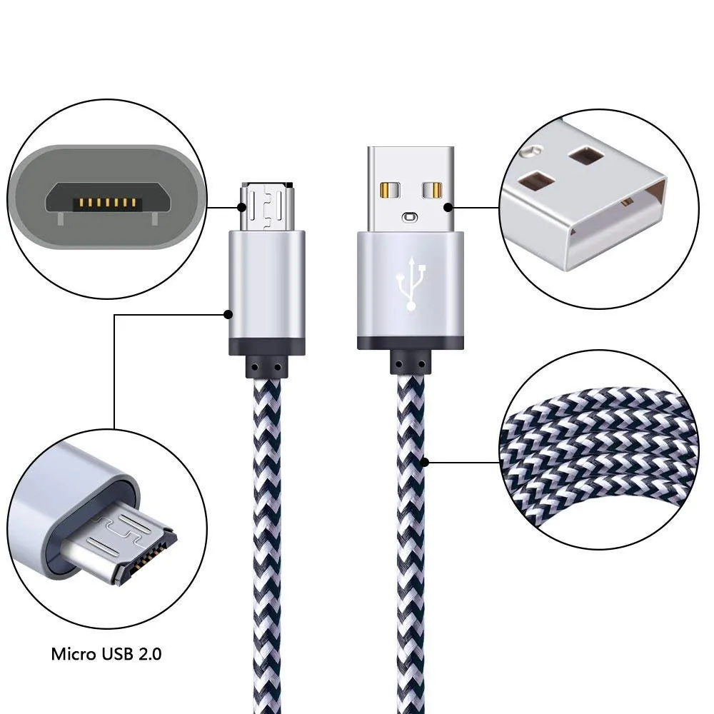 Кабель Micro USB для быстрой зарядки для samsung S6 S7 huawei Y5 Y6 Redmi 6A 7A Note 5 Pro 4X 5A Android Phone Data charger Cord