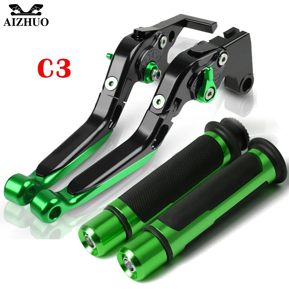 Для KAWASAKI ZX-6 ZX6 ZX 6 1990-1999 1998 1997 1996 1995 1994 мотоциклетные Складные Выдвижные Тормозные Рычаги сцепления+ рукоятки - Цвет: C3