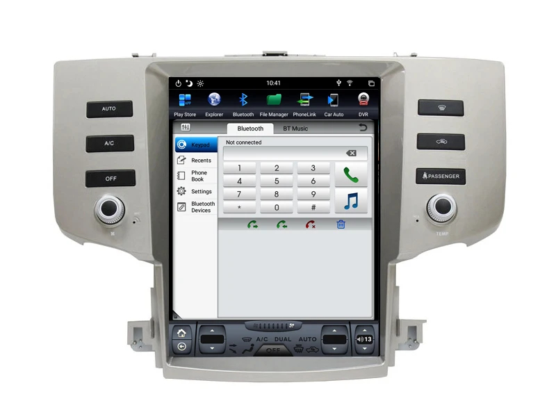 12," вертикальный ips экран Автомобильный Радио плеер для Toyota eiz 2005-2009 gps PX6 tesla carplay головное устройство Android 8,1 Автомобильный мультимедийный