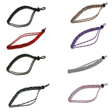 Регулируемый ремень на запястье для камеры/браслет Открытый аварийный выживания плетеный Паракорд