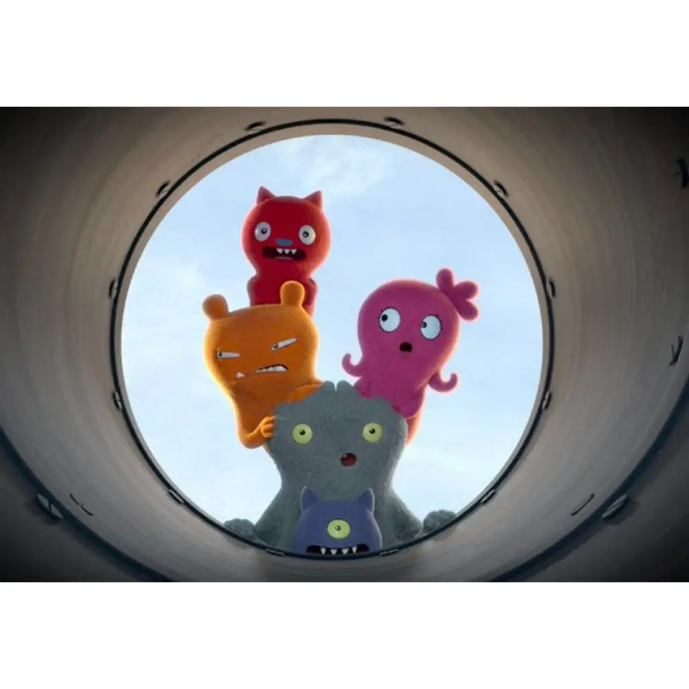 Новое поступление, 28 см, угликукла, мультфильм, аниме Ox Moxy Babo, плюшевые игрушки, углидог, мягкие плюшевые куклы, уродливые подарки для детей