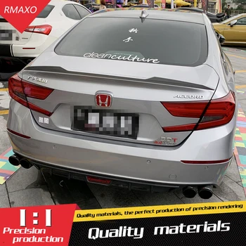 

For Accord Spoiler 2018-2019 Honda Accord YoFCK Spoiler ABS plastic Material Car Rear Wing Color Rear Spoiler