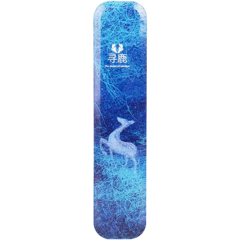 Pencil case for student tin plate metal pencil box reindeer office&school supplies storage single layer pencilcase girl Gifts