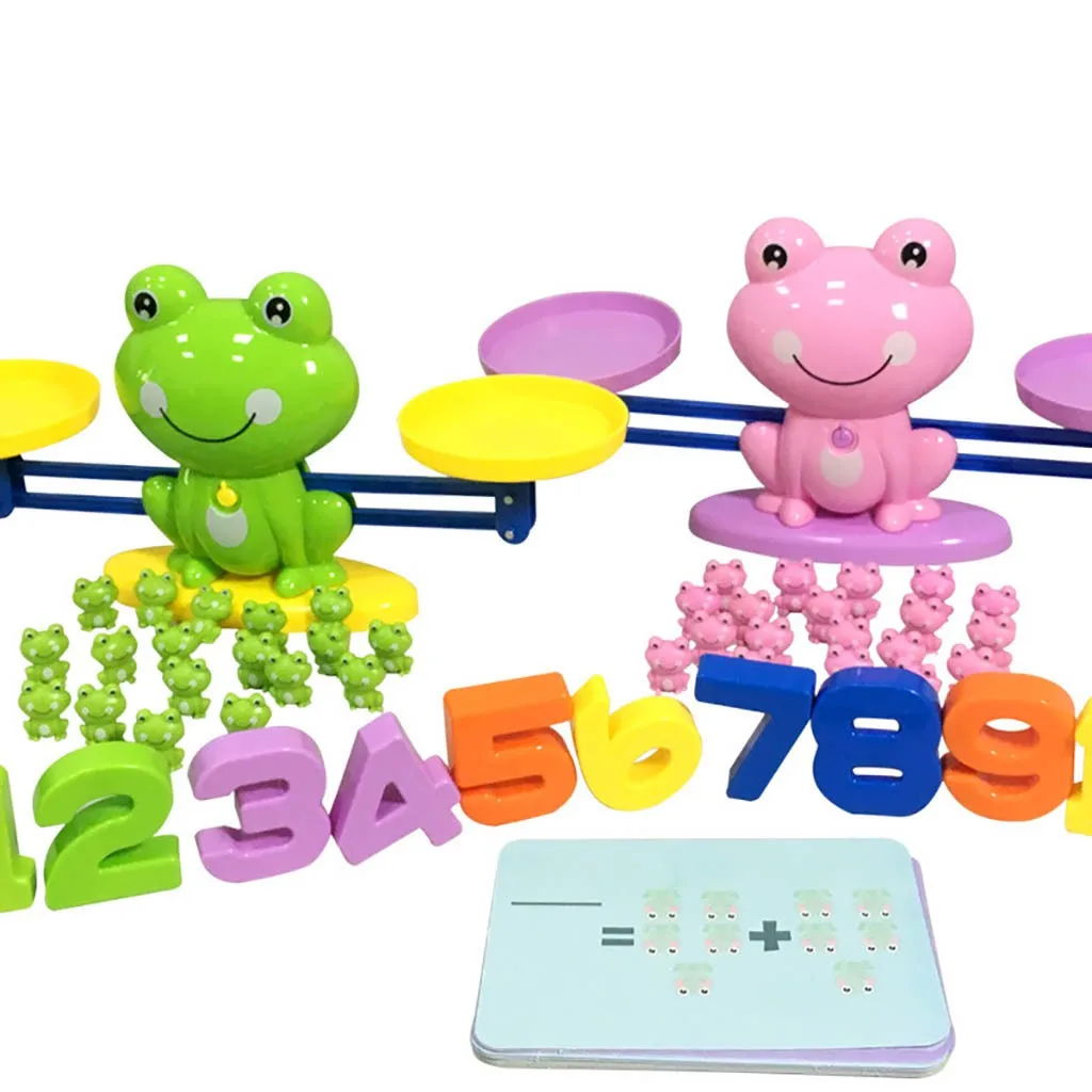 Детские игрушки для детей математическая игрушечная обезьянка баланс игры весы раннего обучения вес ребенка Дети Математика интеллект обучения модные подарки
