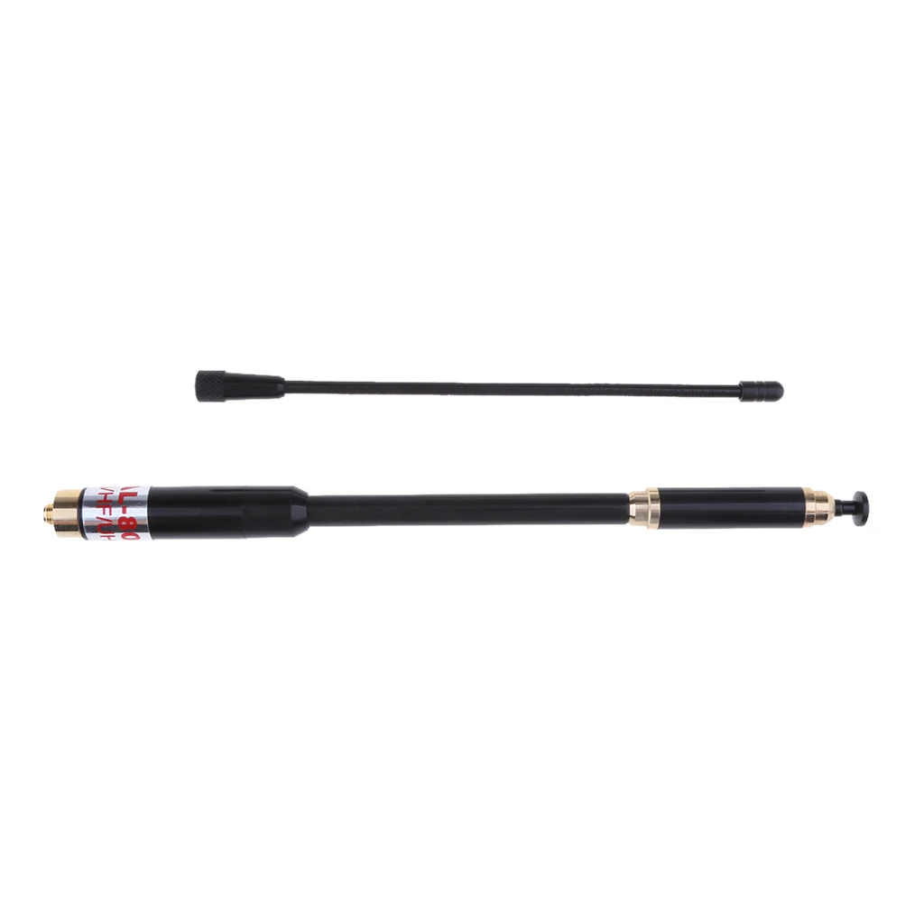 AL-800 SMA-F VHF/UHF144/430 МГц двухдиапазонная антенна для UV-5R 5RA 5RB 5RC 5RD