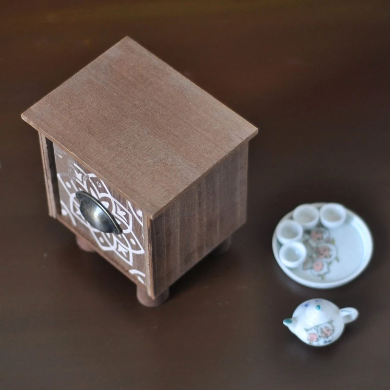 New Newborn Coffee Table and Teapot Tea Bowl Tea Tray Set Baby Full Moon Photo Shooting Props Infant Photograph Photography