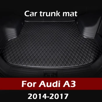

MIDOON Car trunk mat for Audi A3 hatchback 2014 2015 2016 2017 2018 cargo liner carpet interior accessories cover