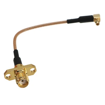 

MMCX to SMA/ Female Flange FPV Antenna Extension Cord for RC Drone FPV Racing