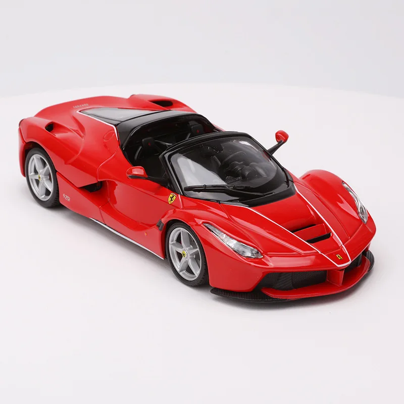 1:24 Высокая литая модель машины Модель Ferrari LaFerrari 70 Юбилейная модель автомобиля для детей Подарки