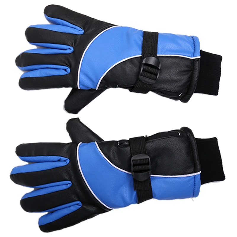 

Lithium Battery Charging Electric Heating Gloves Heating Gloves Winter Outdoor Sports Waterproof Gloves US Plug