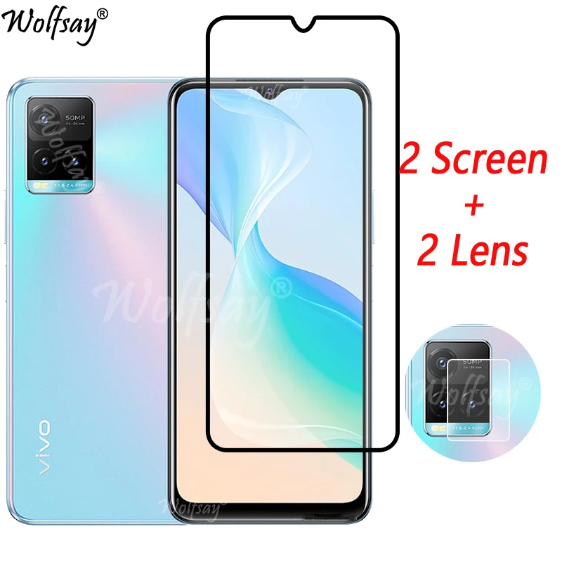 Full Cover Whole Glue Tempered Glass For Vivo Y33s Screen Protector For Vivo Y33s Camera Glass For Vivo Y33s Y33 S Glass 6 58 Phone Screen Protectors Aliexpress