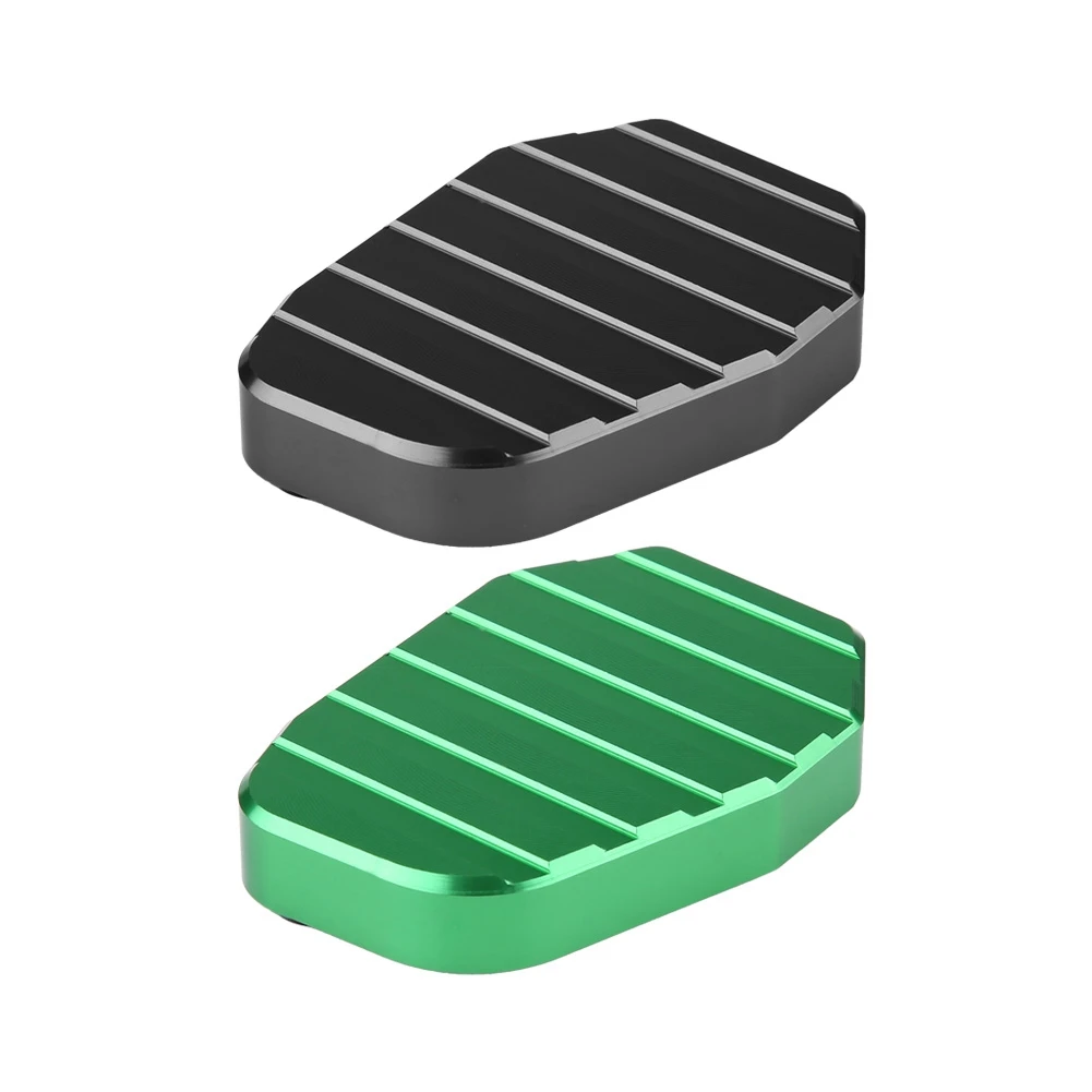 1 шт. CNC Алюминий боковая стойка увеличитель подставки расширение пластина pad для подходит для Kawasaki Z1000 Z1000SX ZX10R ER6N ER6F ZX6R