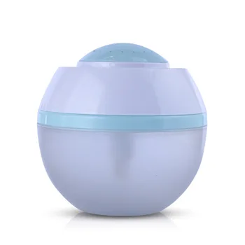 

500ml USB Aroma Essential Oil Diffuser Ultrasonic Air Humidifier with Wood Grain Changing LED Lights for Office