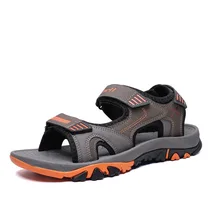 Лидер продаж года; летние мужские трендовые сандалии в Корейском стиле; мужские модные повседневные универсальные сандалии; мужские