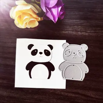 

Panda and Christmas deer Metal Cutting Dies for DIY Scrapbooking Album Paper Cards Decorative Crafts Embossing Die Cuts