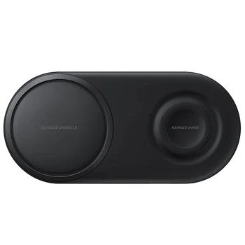 

25W QI Wireless Charger Duo Pad Fast Charging Charge for Samsung Galaxy S7 S8 S9 S10 Plus S10e Note 8 9 Gear S3 Watch IX41