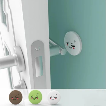 

Baby Infant Door File Cute Cartoon Anti-pinch Thickening Security Stopper Silicone Protective Pad Baby Safety 4Pcs/Set