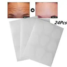 24 шт./кор. лба анти-морщинки подтягивающий лифтинг лица питает и увлажняет кожу устранить "гусиные лапки" тонкий уход за кожей лица Красота пасты