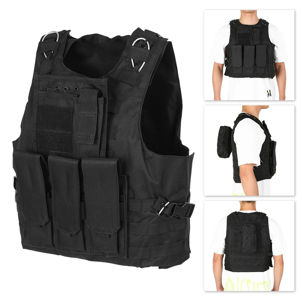 Военный тактический жилет уличный мужской Molle модульный для охоты тренировочный
