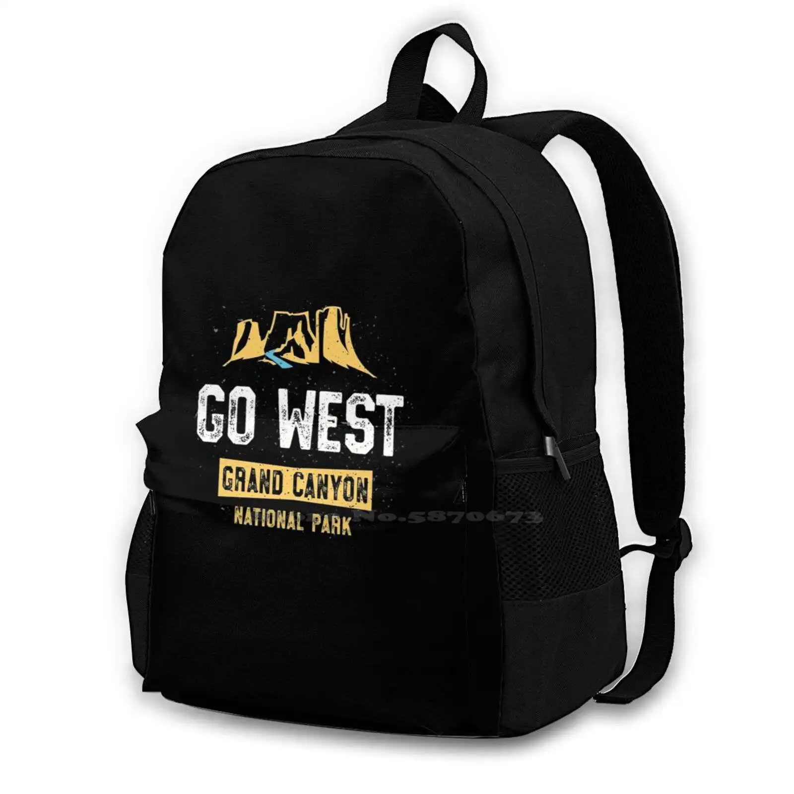 Maglietta Del Grand National Park-Go West Family Vacation Fashion Travel Laptop School Zaino Bag Arizona Arizona Vacation Family