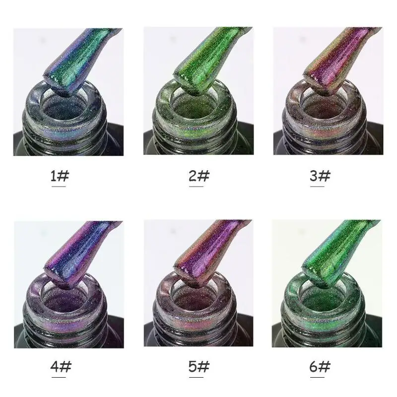 Красочные кошачий глаз 5D Магнит лак для ногтей волшебное черное отверстие лак для маникюра экологическая смола Коллоидное украшение для ногтей