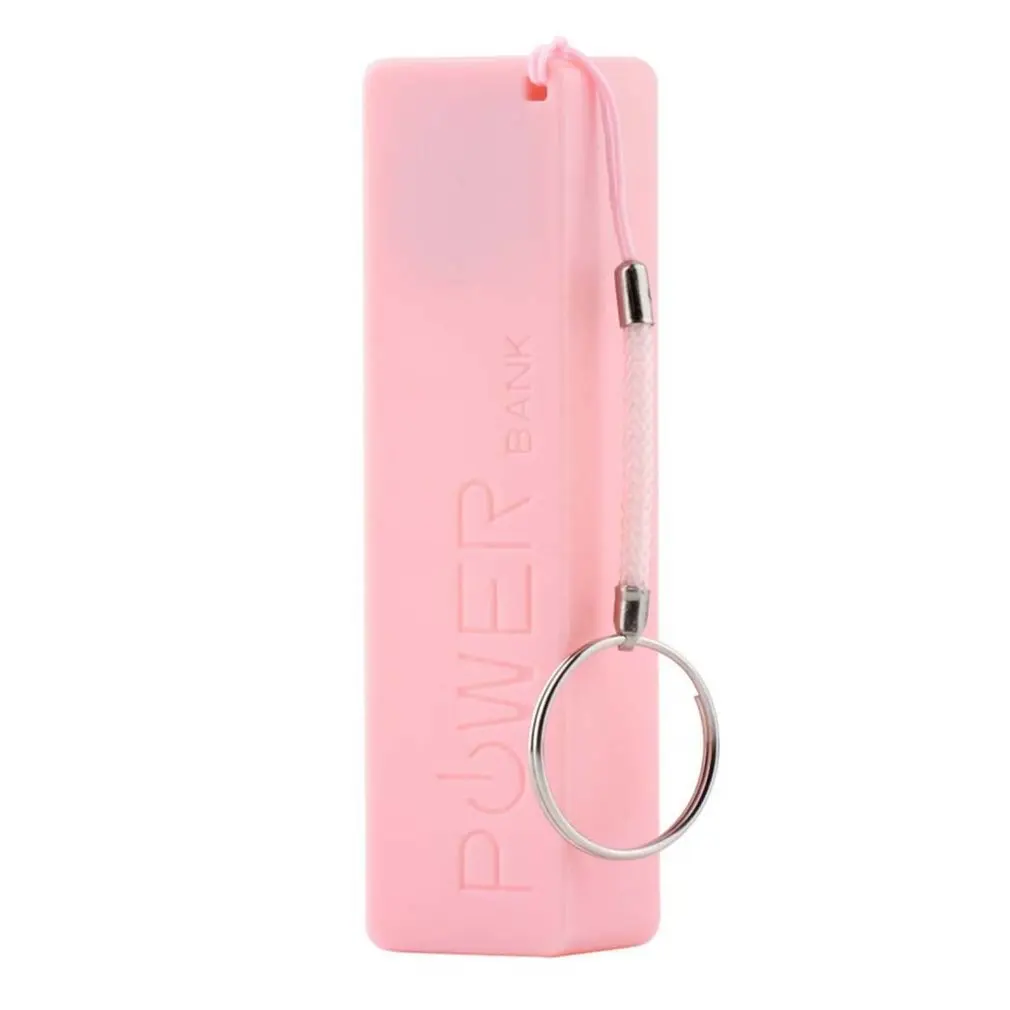 pink Портативный размер зарядное устройство модный парфюм банк питания USB внешний резервный аккумулятор чехол для мобильного телефона - Цвет: pink