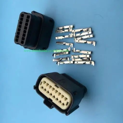 5connector 16 Pin гнездо для фары Автомобильный гнездовой разъем - Название цвета: 5connector