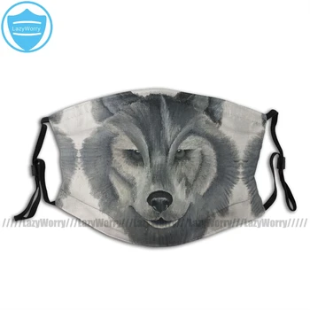 

Realistic Wolf Mouth Face Mask Wolf Facial Mask Kawai Nice for Adult with 2 Filters Mask